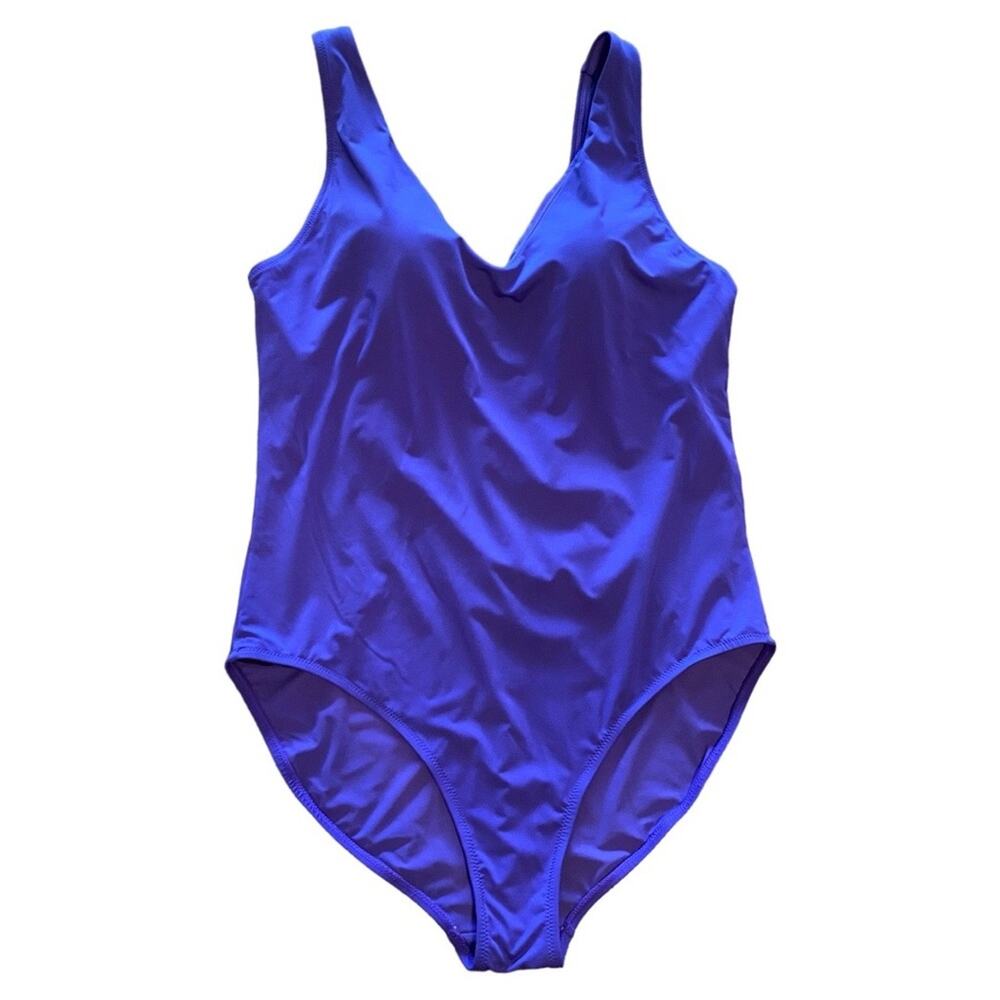Athleta Women's One Piece Swimsuit in Vibrant Blue